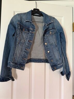 Genetic Denim Classic Blue Denim Jacket - Women's Casual Jean Jacket